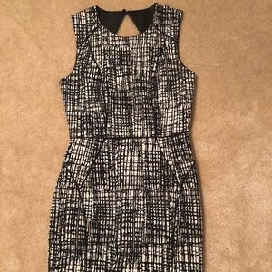 H&M Suiting Dress - Black/Gray/White - Size 6 (US)